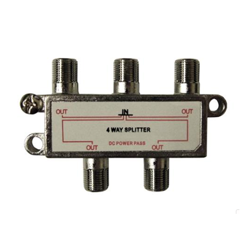 Coax skerandi 2,5 GHz, DC Power Pass skerandi - 2/3/4/6/8-vegur