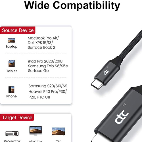 USB gerð C til HDMI